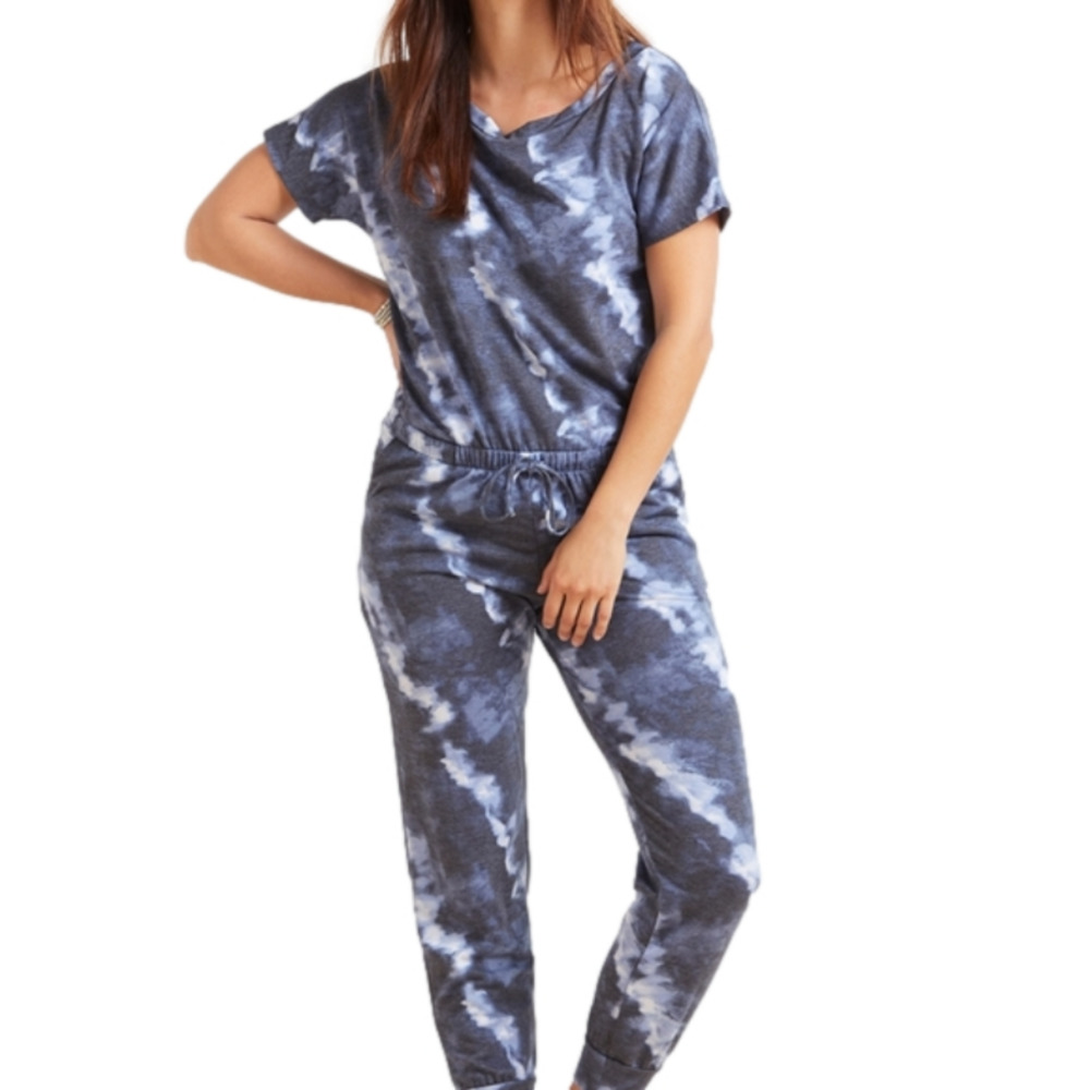 Peyton Jensen Tatum Off Shoulder Jumpsuit - sz M